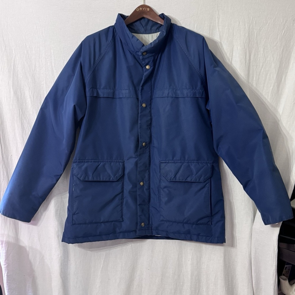 VTG USA‎ REI Gore-tex Goose Down Sierra Parka Puffer Trucker Jacket Coat 1970 XL